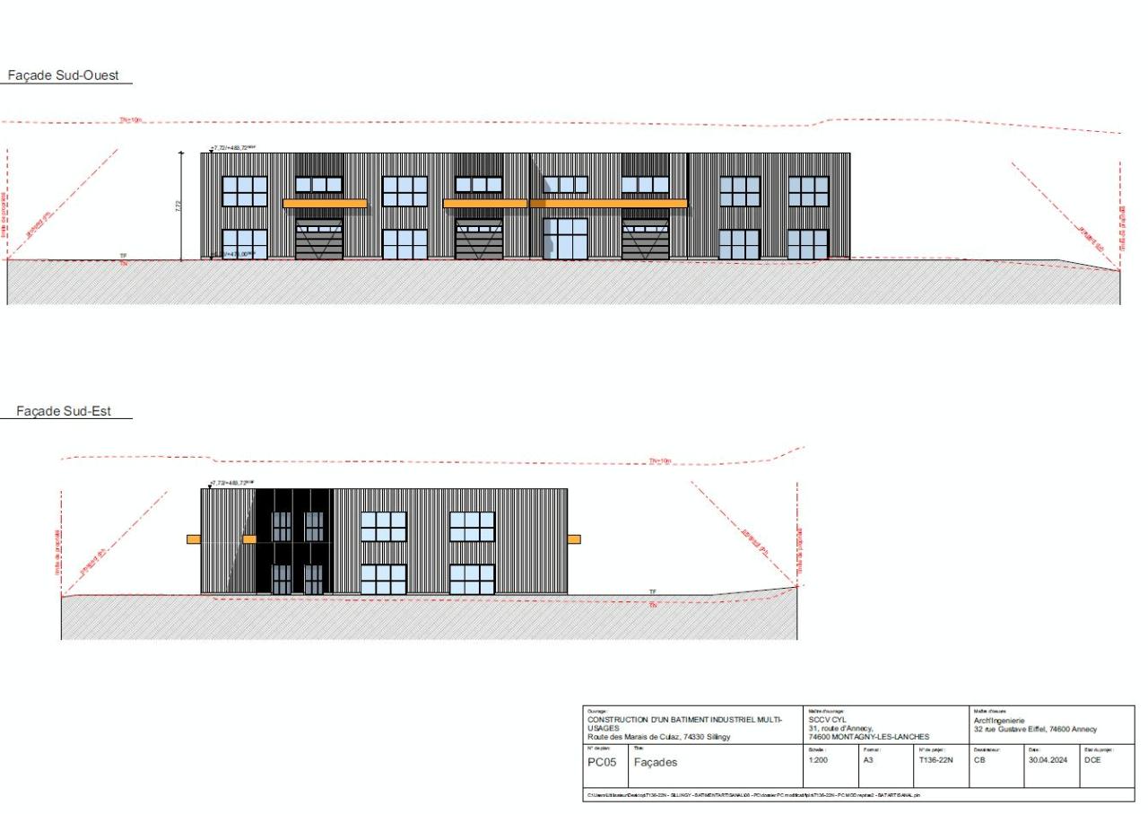 Local d'activité Sillingy 833m² Vente local d'activité Sillingy Haute-Savoie OVACT2424823 24